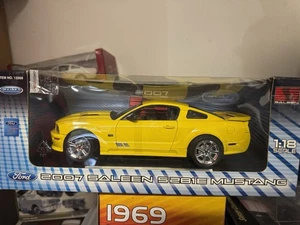 WELLY COLLECTION 2007 FORD MUSTANG SALEEN S281 e 1/18 SCALE - Picture 1 of 1