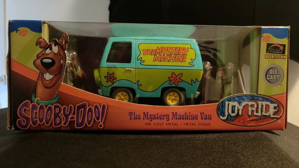 ERTL JOY RIDE THE MISTERY MACHINE SCOOBY DOO SCALA 1:18 REF.33734 - Immagine 1 di 4