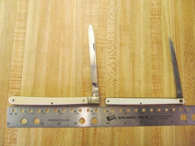 Lote de 2 facas diversas de frutas ou melão Gerson Co. and Valor - Imagem 1 de 4