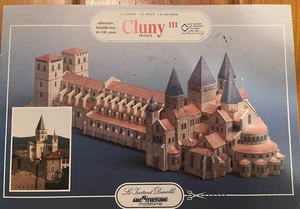 Cluny III France Model Architecture Modelisme Full Unused Nice shape Complete VG - Bild 1 von 8