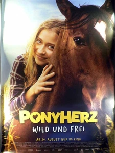 Ponyherz - Wild und frei - Martha Haberland - Filmposter 120x80cm gerollt - Picture 1 of 1