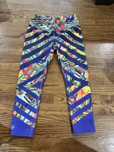 Leggings capri multicolores Athleta para mujer talla XS caleidoscopio sonar tropical - Imagen 1 de 4