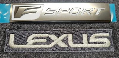 GENUINE NEW OEM LEXUS F-SPORT EMBLEM 2016-2022 RX350 RX450H 75446-48020 - Image 1 of 2