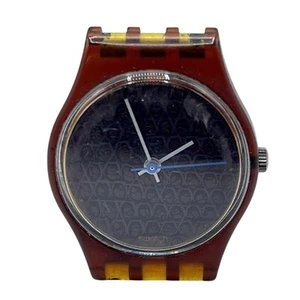 Swatch Watch Ladies LF-101 SPIGA 1987 Swiss Quartz Plastic Classic FOR PARTS - Picture 1 of 6