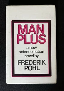 MAN PLUS by Frederik Pohl 1977 VINTAGE Science Fiction Hardcover Readers Union - Picture 1 of 24