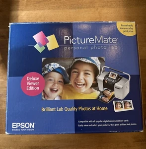 Epson B351A PictureMate Deluxe Desk Top 500 Personal Photo Lab & Photo Printer - Picture 1 of 6
