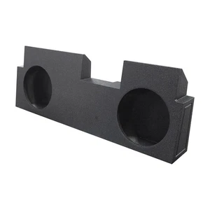 DUAL 12" UNDERSEAT UPFIRE SUBWOOFER ENCLOSURE BOX for 2019-2025 JEEP GLADIATOR - Picture 1 of 4