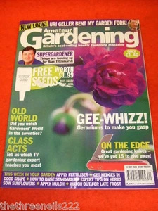 AMATEUR GARDENING - GERANIUMS - MAY 17 2003 - Picture 1 of 1