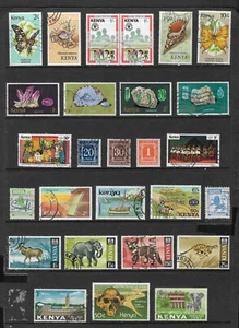 KENYA stamp selection. (Ref.366) - Picture 1 of 1