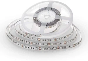 STRISCIA LED 5 METRI,LED STRIPES,RGB,ADESIVA,IP55,CON ALIMENTATORE E TELECOMANDO - Foto 1 di 6