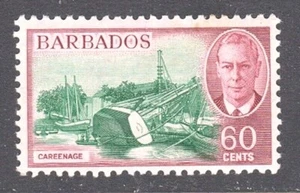 BARBADOS ~ Scott 225 ~ 60 centavos ~ en muy buen estado/xf lh ~ como nuevo - Imagen 1 de 1