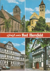 AK Gruß aus Bad Hersfeld, 4 Ansichten, post. gel. mit Briefmarke - Bild 1 von 2