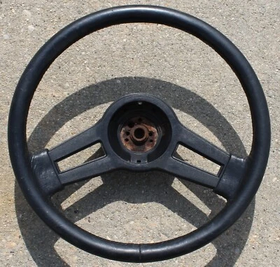 1985 1987 年 1988 年蒙特卡罗 SS El Camino 黑色运动方向盘原始设备制造商通用 — 第 1/4 张图片