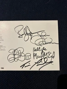 Molly Beil signierte ""Veranstaltungsort"" Werbekarte (ganzes Band) - Ausgezeichnet - Bild 1 von 3