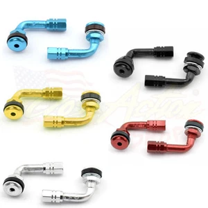 COPPIA VALVOLE ARIA CERCHI MOTO 90° Ø 9 mm HONDA DUCATI KAWASAKI YAMAHA SUZUKI - Bild 1 von 1