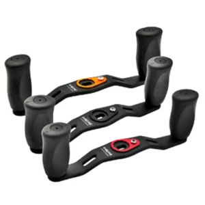 Basszone Carbon Fiber Handle 90,100mm for Daiwa reels, ABU Sport Power Reel Hand - Picture 1 of 16