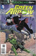 Green Arrow (New 52) #13 - VF/NM - Hawkman