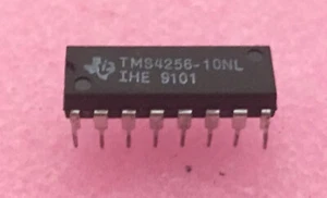TMS4256, TMS4256-10NL, 256Kx1, RAM dinámica, modo página, 100ns, PDIP-16 - Imagen 1 de 1