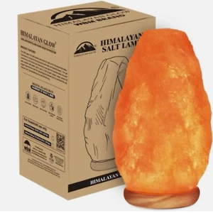 Himalayan Glow 1002 15W Salt Lamp Orange - Picture 1 of 4