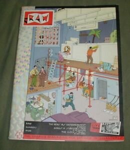 RAW graphix magazine - Issues 2, 3, 4, 5, 6, and 8  - 1st Art Spiegelman MAUS