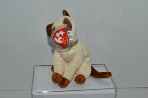 Ty Beanie Baby~#4369~8th Gen~Siam~Siamese Cat~Good Heart Tag~NB - Picture 1 of 3