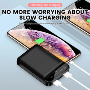 Power Bank 50000mAh Tragbar Schnellladegerät Externer Batterie Ladegerät Handy - Bild 1 von 15