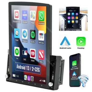 10.1" Touch Screen Android 13.0 CarPlay Car Stereo Radio GPS WIFI BT Double 2Din - Picture 1 of 14
