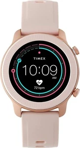 TIMEX Metropolitan R 42mm Smartwatch Pink Silicone Strap Women's Watch OPEN BOX - Photo 1 sur 5