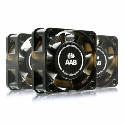 AABCOOLING SUPER SILENT FAN R4 - LEISE 40mm LÜFTER 7,35m3/h - 3 STÜCK PAKET - Bild 1 von 4