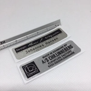 Johannes Hansen + A/S Chr.Linnenberg / Restoration set 2 decals - Picture 1 of 5