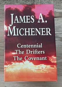 James A. Michener Boxed Set - The Covenant, Centennial & The Drifters - 3 book s - Picture 1 of 5