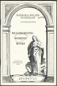 Neugestaltung von Frauenbüchern - Barbara Walzer seltener Buchhändler 1986 Katalog - Bild 1 von 3