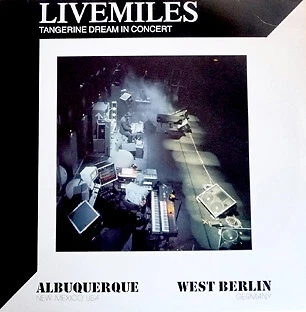 Tangerine Dream - Livemiles  In Concert - Used Vinyl Record - Y34z - Image 1 of 1