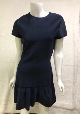 Vestido para mujer Misha Collection manga corta acampanado hasta la rodilla, talla 8 Foto 1 de 4