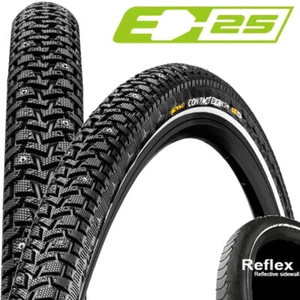Continental Contact Spike 240 Draht Reflex E25 28x1,4Zoll 37-622 700x35C schwarz - Bild 1 von 1