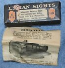Lyman Gun Peep Sight 42 S.s. Box Only W Instruction Savage Model 19 Sporter