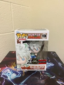 Funko POP! Hunter X Hunter KILLUA ZOLDYCK AAA Ex GITD CHASE #1106 w/ Protector - Picture 1 of 9