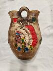 Native American Indian Wedding Pottery Vase 