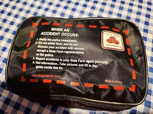 Auto Accident Kit Farmer's Insurance factory sealed COLLECTABLE ... - Picture 1 of 10