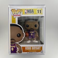 Funko Pop Kobe Bryant #11 Purple jersey #8 Error Box Pop Life w/Pop Stack case!