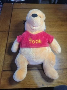 Winnie The Pooh Genuine Authentic Original Disney Store Plush Weighted 17” - Picture 1 of 5
