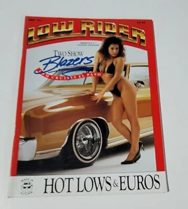 Lowrider Magazine May 1991 Shows Blazers LRM El Paso W Bud Centerfold Near Mint - Picture 1 of 16