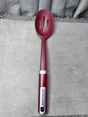 KitchenAid Red Cooking Utensil 3 Slotted Spoon Replacement Kitchen Utensil - Image 1 of 4