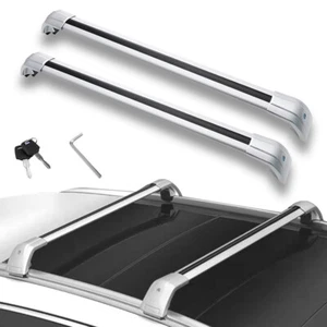Roof Rail Rack Carrier Cross Bar Cargo Carrier Fits for Buick Envision 2021-2025 - Picture 1 of 9