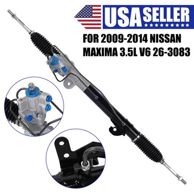 Power Steering Rack & Pinion-for 2009-2014 Nissan Maxima 3.5L 26-3083 490019N00A Foto 1 de 4
