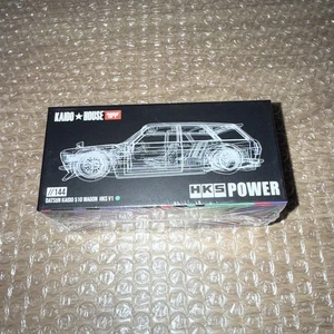 MINI GT 1/64 DATSUN KAIDO 510 WAGON HKS V1 KHMG144 - Picture 1 of 2