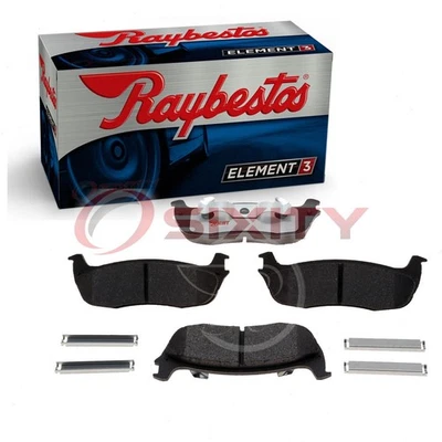 Raybestos Element3 conjunto de pastilhas de freio a disco traseiro para 1998-2002 Lincoln Navigator aq - Imagem 1 de 4