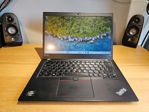13" Lenovo ThinkPad X395 Ryzen 7 PRO 3700U 16GB 256GB Touch Windows 11 Laptop - Picture 1 of 5
