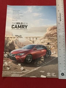 Toyota Camry 2015 Camry Camry anuncio impreso más audaz - Imagen 1 de 1