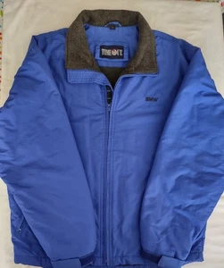 BMW Mfg Mitarbeiter Arbeitsjacke mit Futter blau Größe M Made by Timeout Co  - Bild 1 von 16